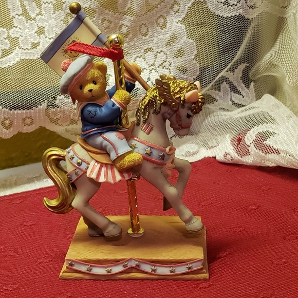 Vtg 98 Cherished Teddies Bill True Blue Friend - Picture 3 of 8